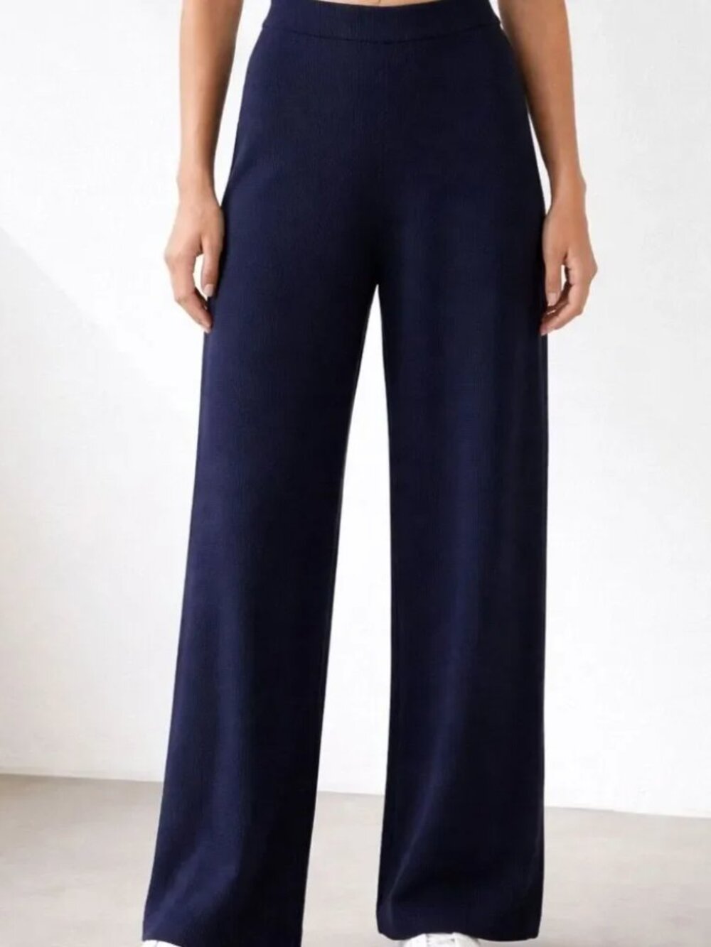 St. John Women's Wide Leg Knit Pants | Size 2